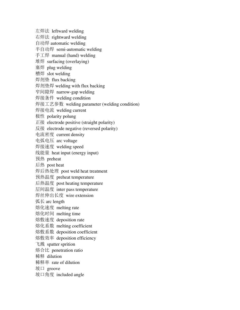 焊接专业英语_第2页