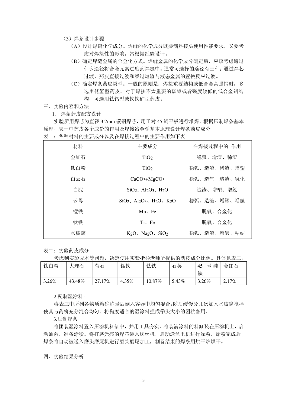 焊接实验报告模板_第3页