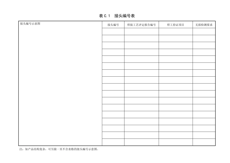 焊接工艺规程模板_第2页