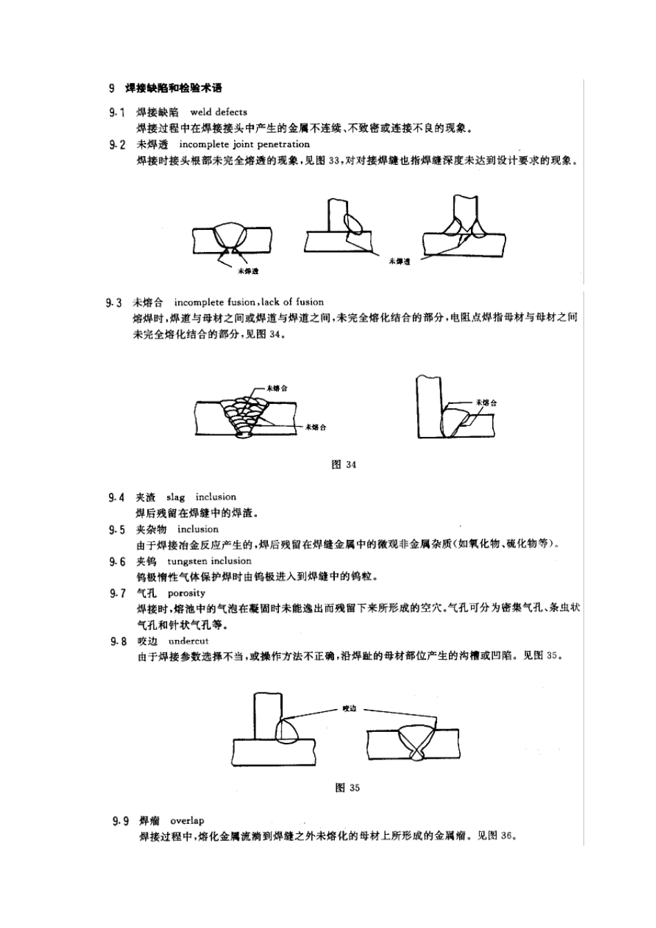 焊接术语摘录及角焊缝尺寸要求集锦_第3页