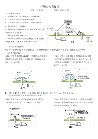 焊接标准(内含示意图)