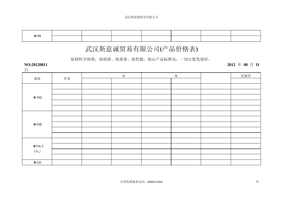 焊管价格表大全_第3页