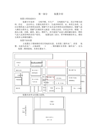 煤制烯烃知识