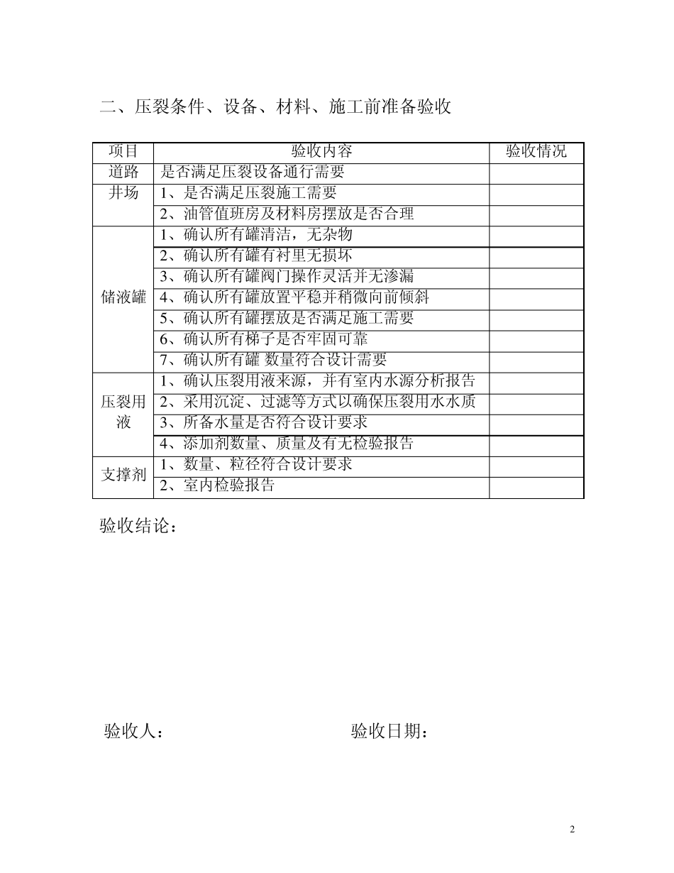 煤层气井压裂作业现场验收_第3页