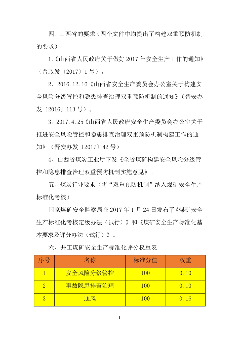 煤矿“三位一体”安全生产标准化体系_第3页