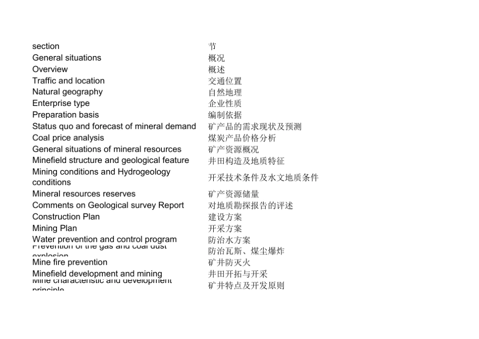 煤矿专业英语词汇_第3页
