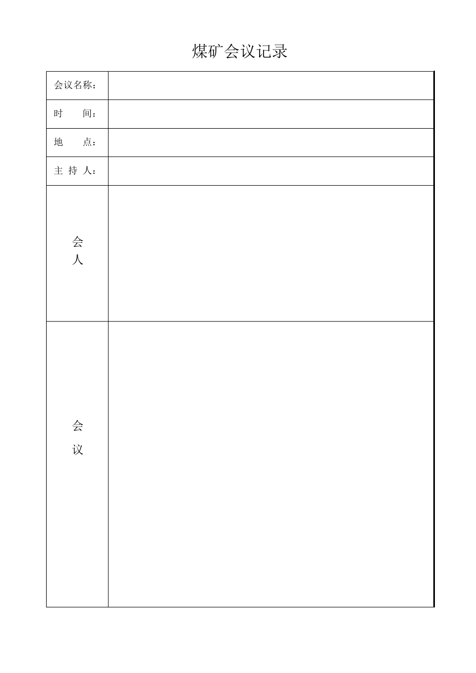 煤矿各专业非常实用的台账_第2页