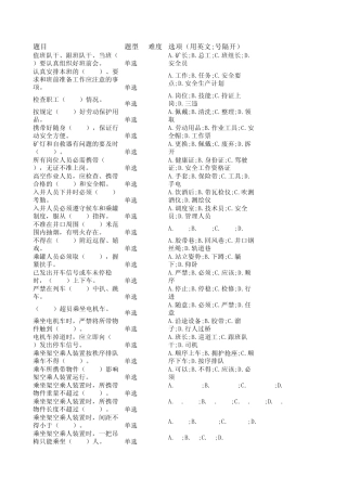 煤矿工人通用岗标tk