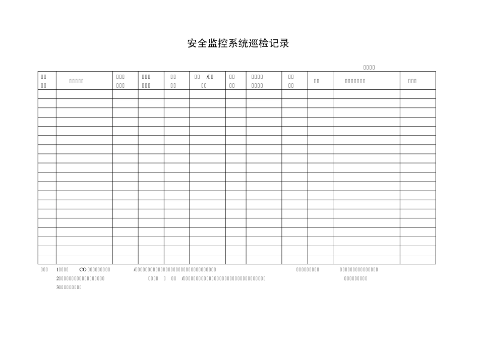 煤矿监控报表模版_第2页