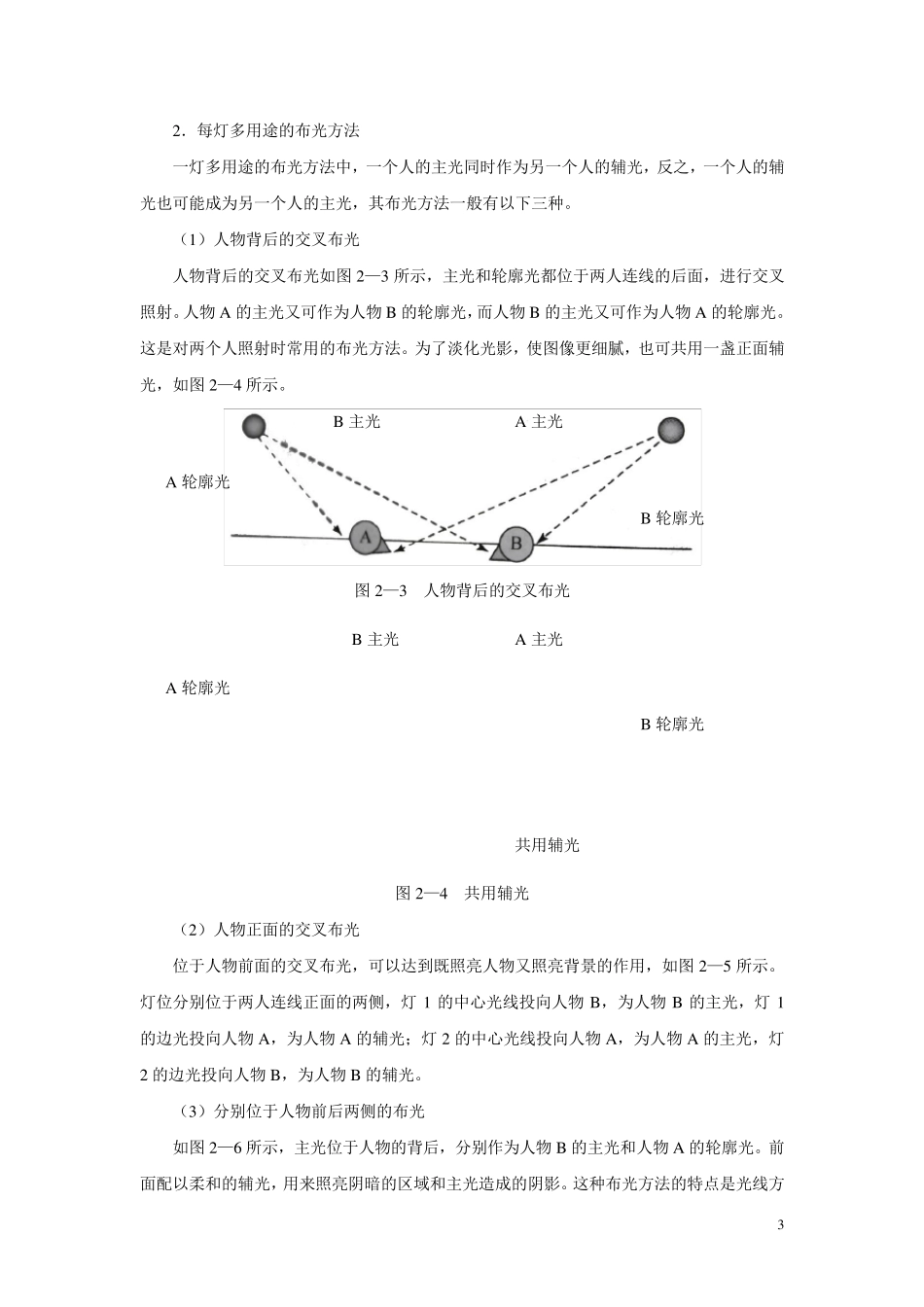 照明技术实验二(室内静态双人物布光)_第3页