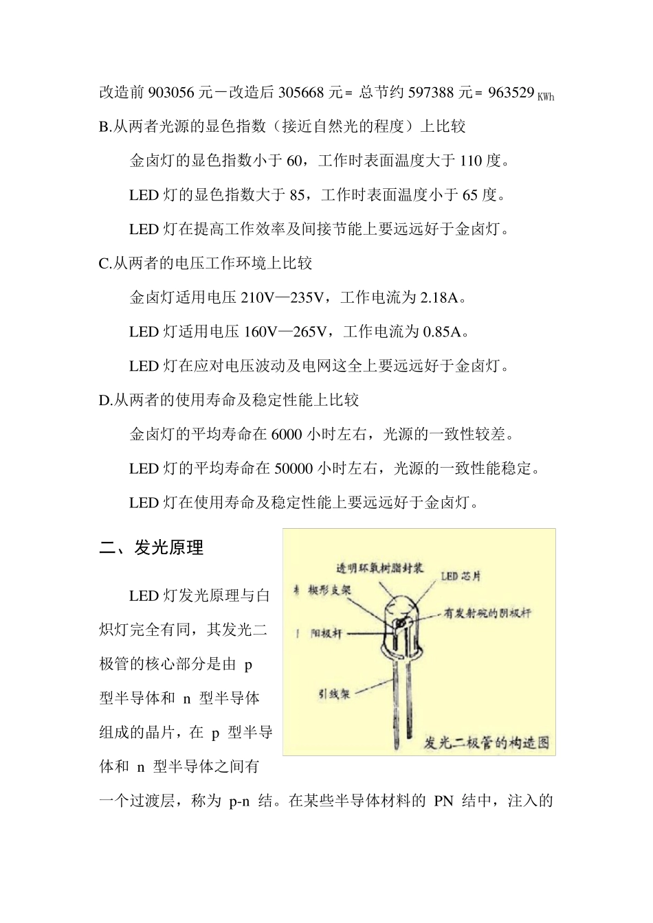 照明灯具改造项目报告_第3页