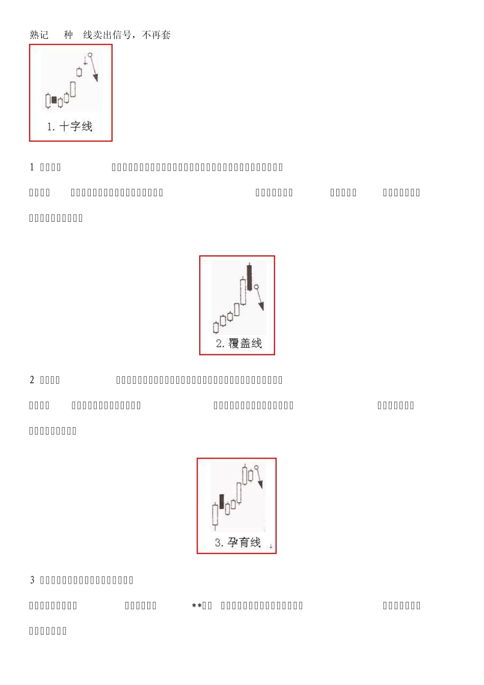 熟记26种K线卖出信号,不再套_第1页