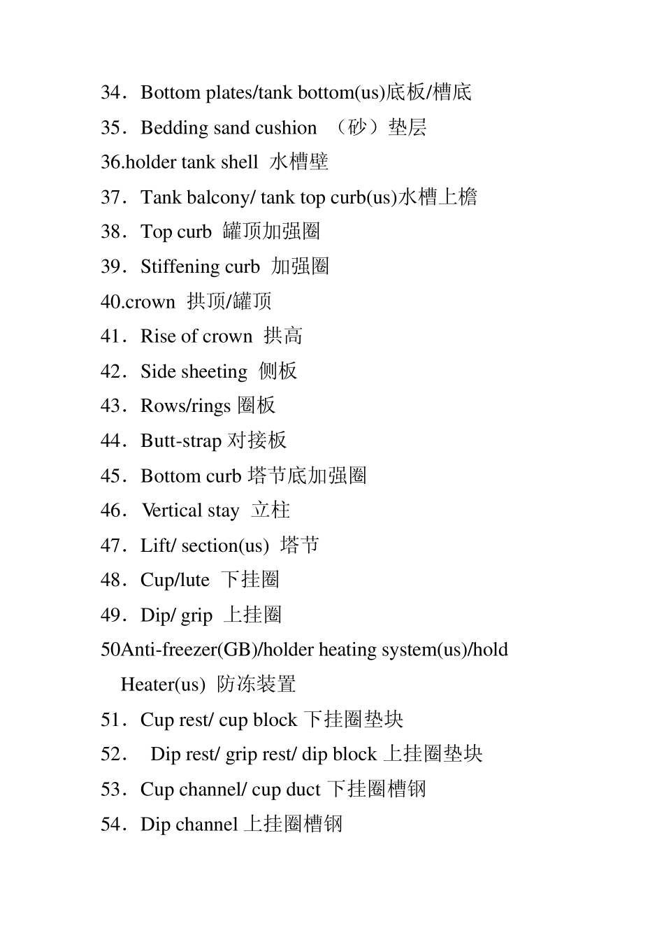 燃气专业分类词汇4_第3页