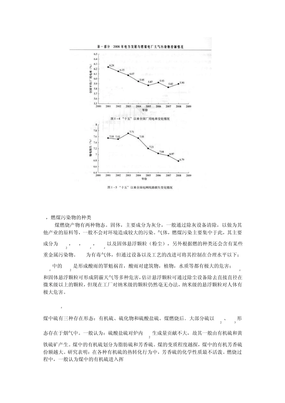 燃煤污染物种类,形成机理与防治技术_第3页