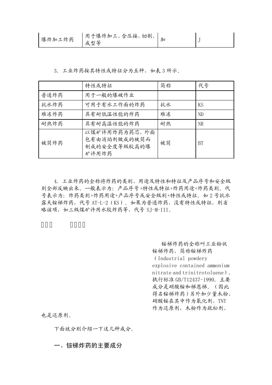 爆破工程_张云鹏_矿用炸药_第3页