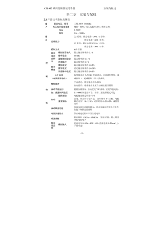 爱德利变频器G2系列说明书