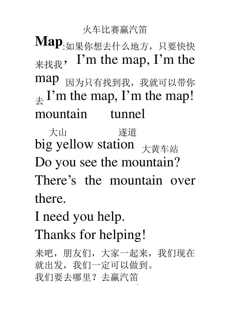 爱探险的朵拉动画中英文混用简介四集_第1页