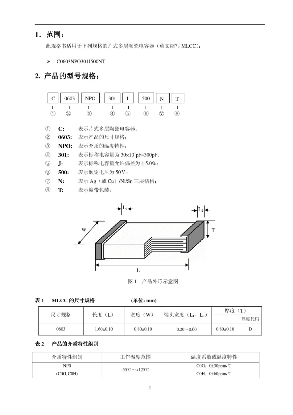 片式多层陶瓷电容器使用规范_第1页