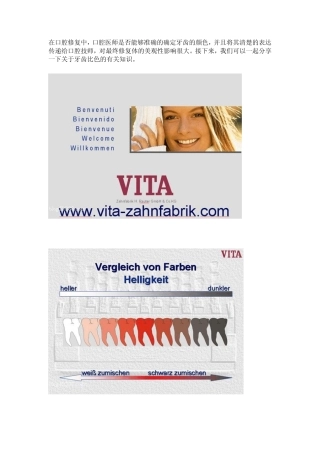 牙科专家详细讲解牙科比色