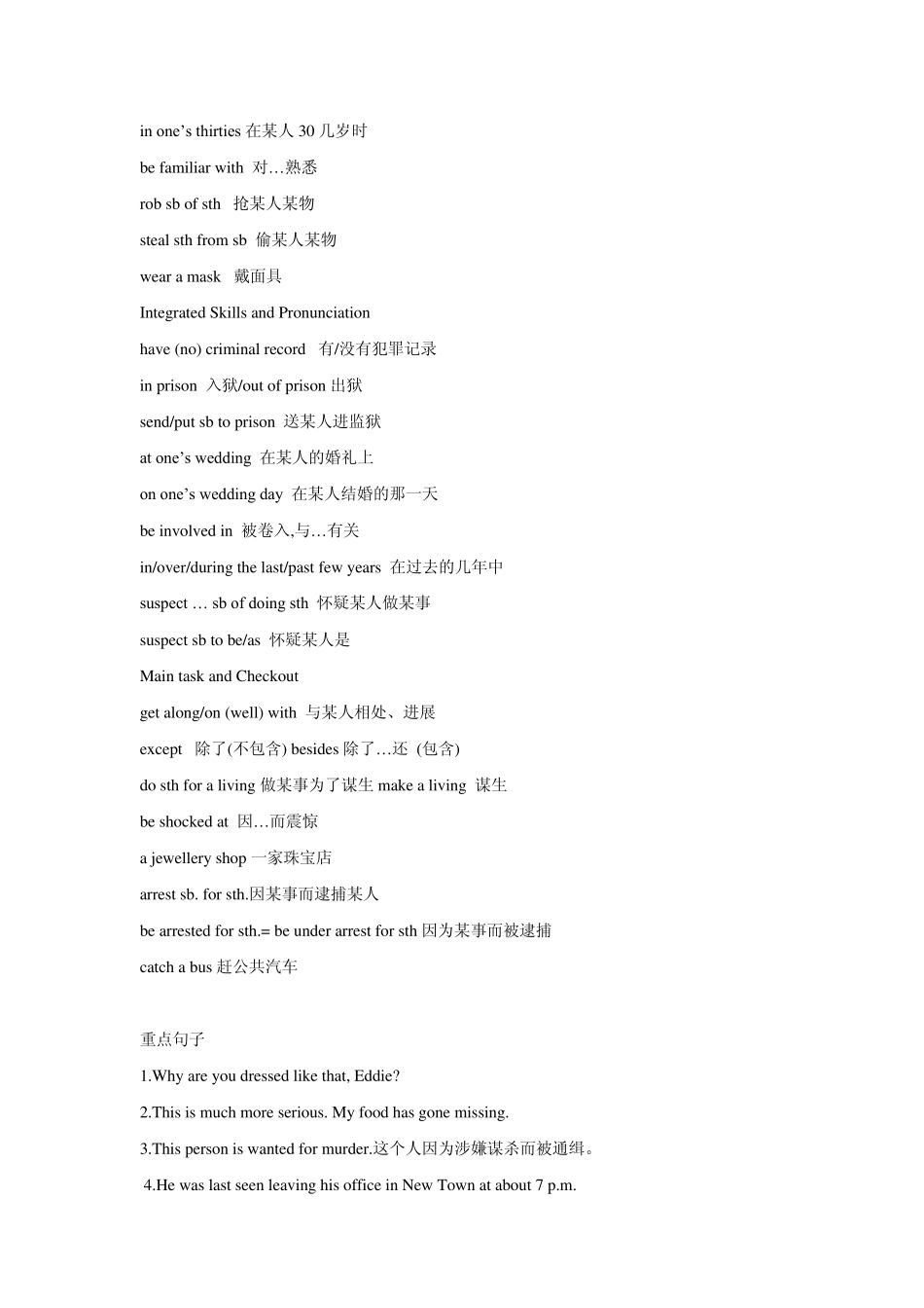 牛津初中英语9AUnit6知识点归纳_第3页