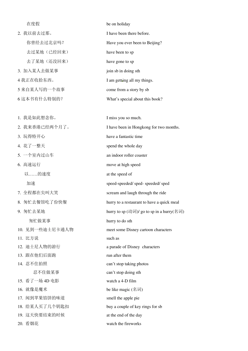 牛津译林版八年级英语下册各单元知识点归纳_第2页