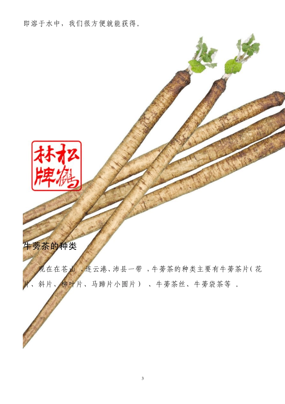 牛蒡茶的功效作用及其原理_第3页