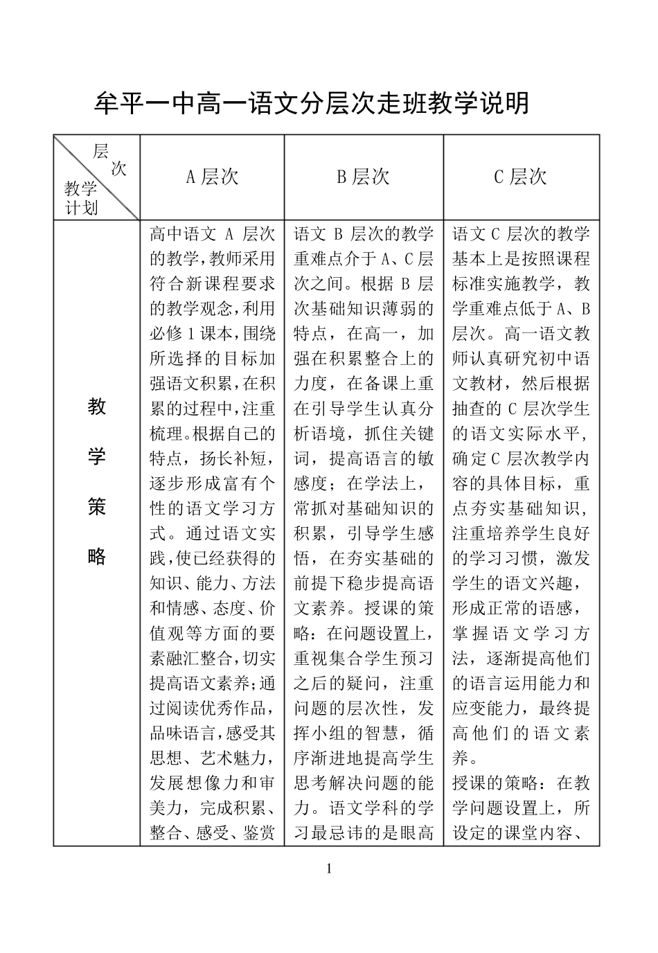 牟平一中分层次走班课程说明_第2页