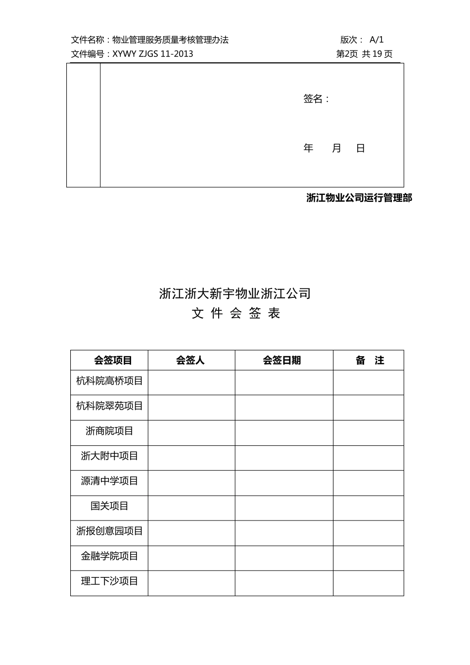 物业管理服务质量考核管理办法_第2页