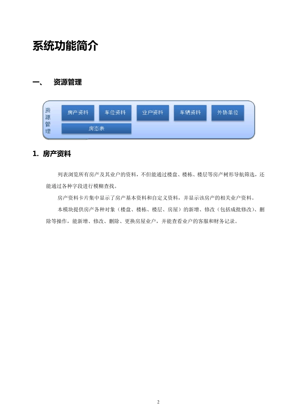 物业管理系统需求_第2页