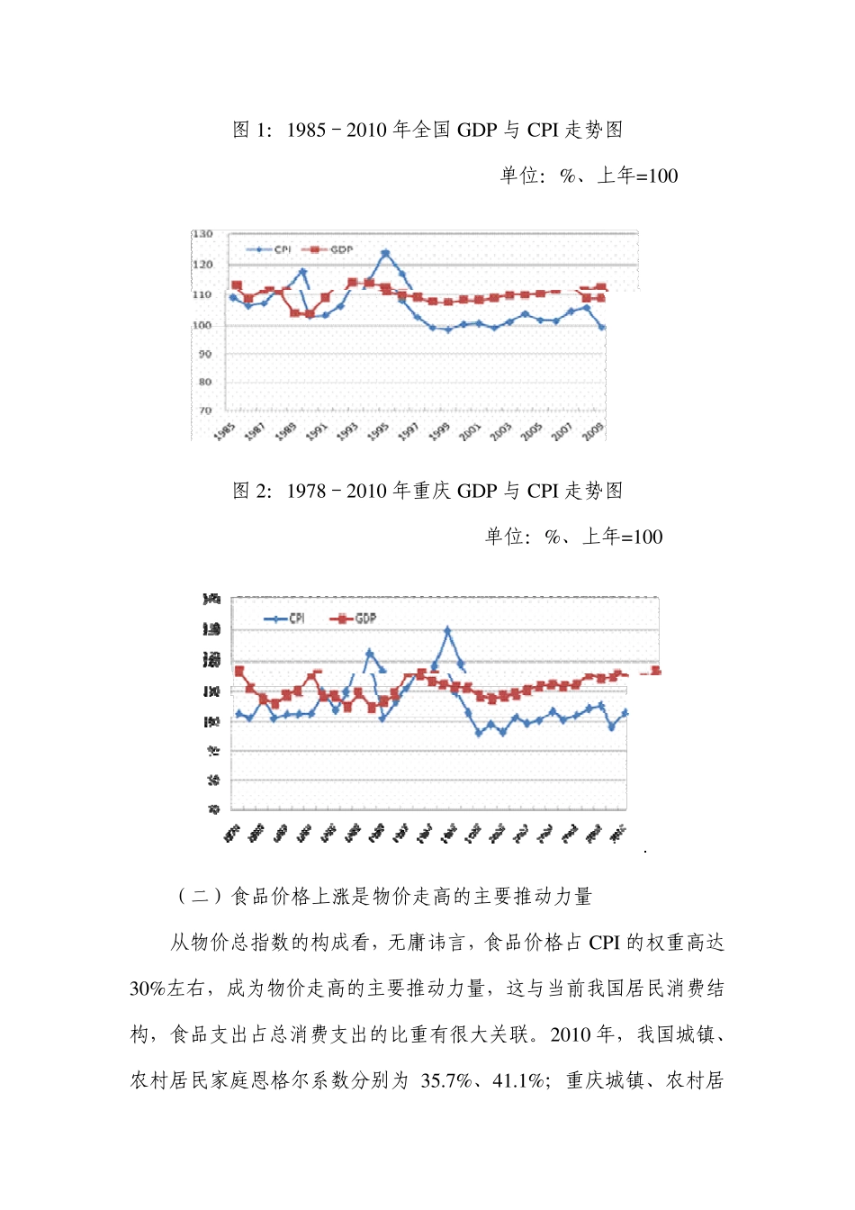 物价上涨的深层及原因分析_第2页