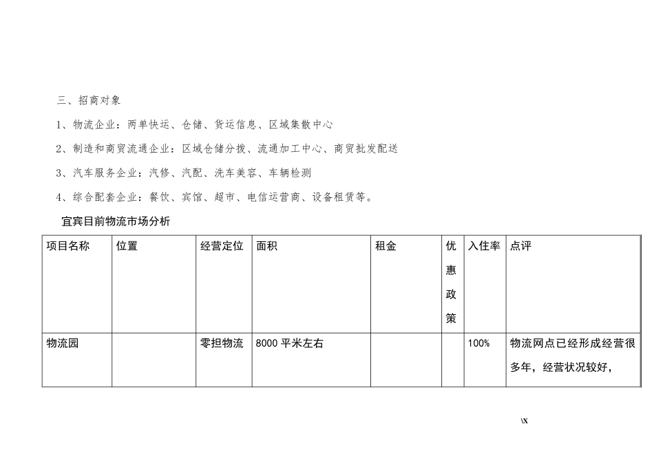 物流园招商方案_第3页