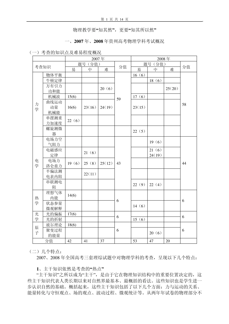 物理教学要重视知识和能力的本源_第1页