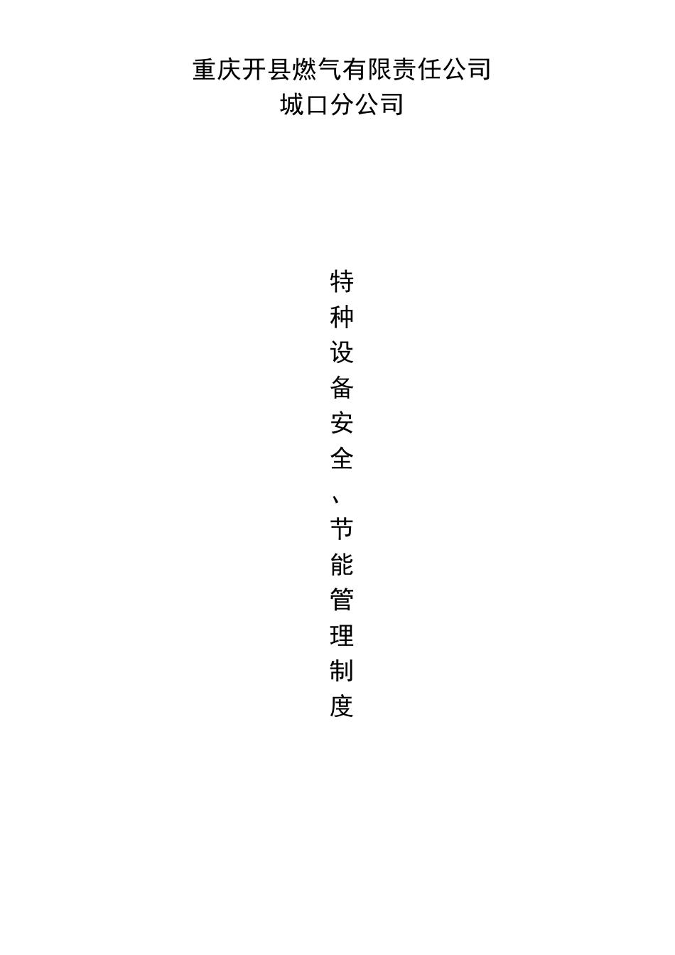 特种设备安全节能管理制度_第1页