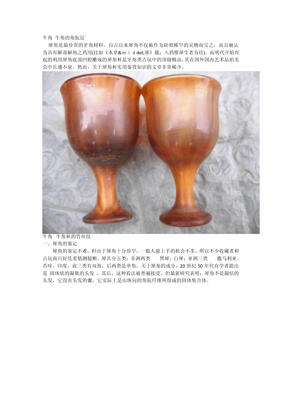 犀牛角的鉴别_第3页