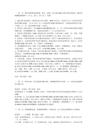 犬细小治疗方法