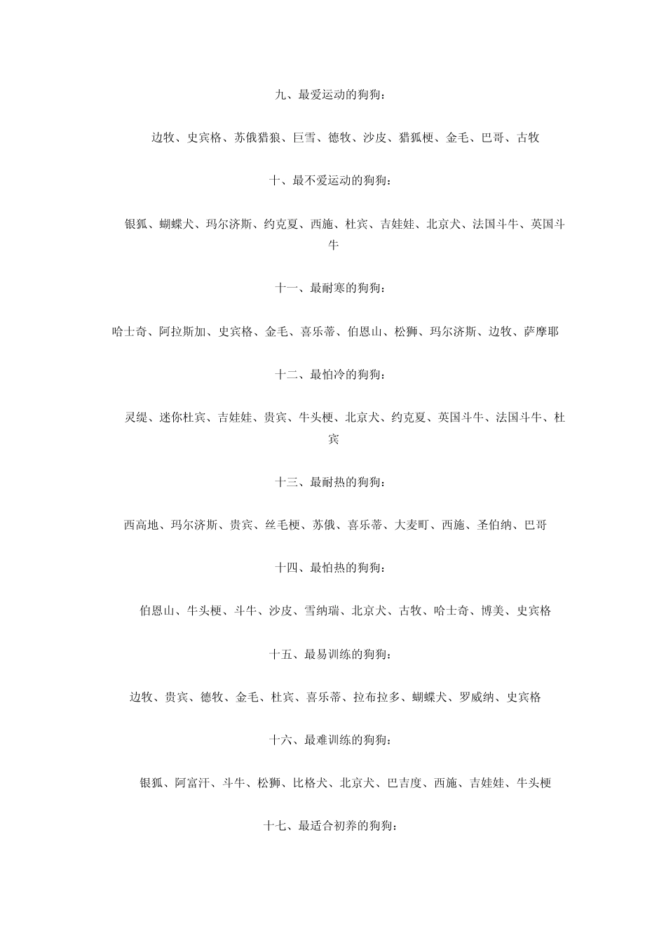 狗狗智商排行榜_第2页