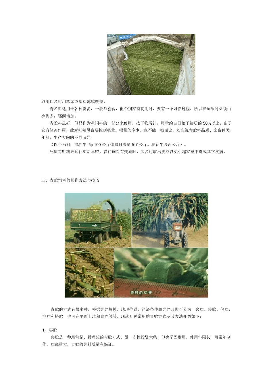 玉米秸杆青储技术_第3页