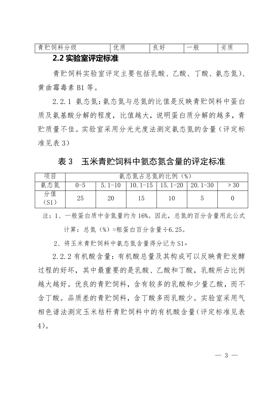玉米青贮质量标准_第3页