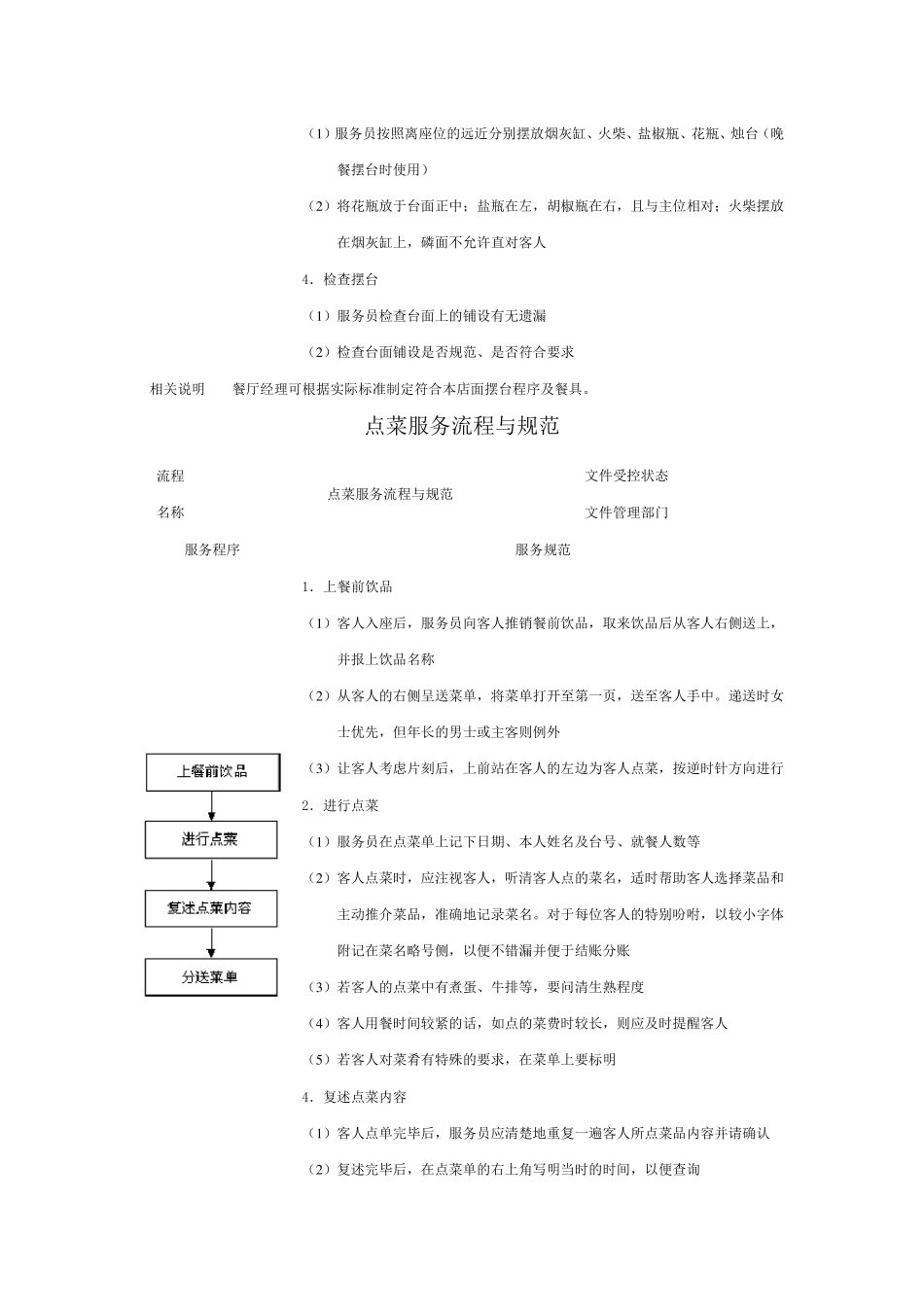 王品西餐厅服务流程与规范_第2页