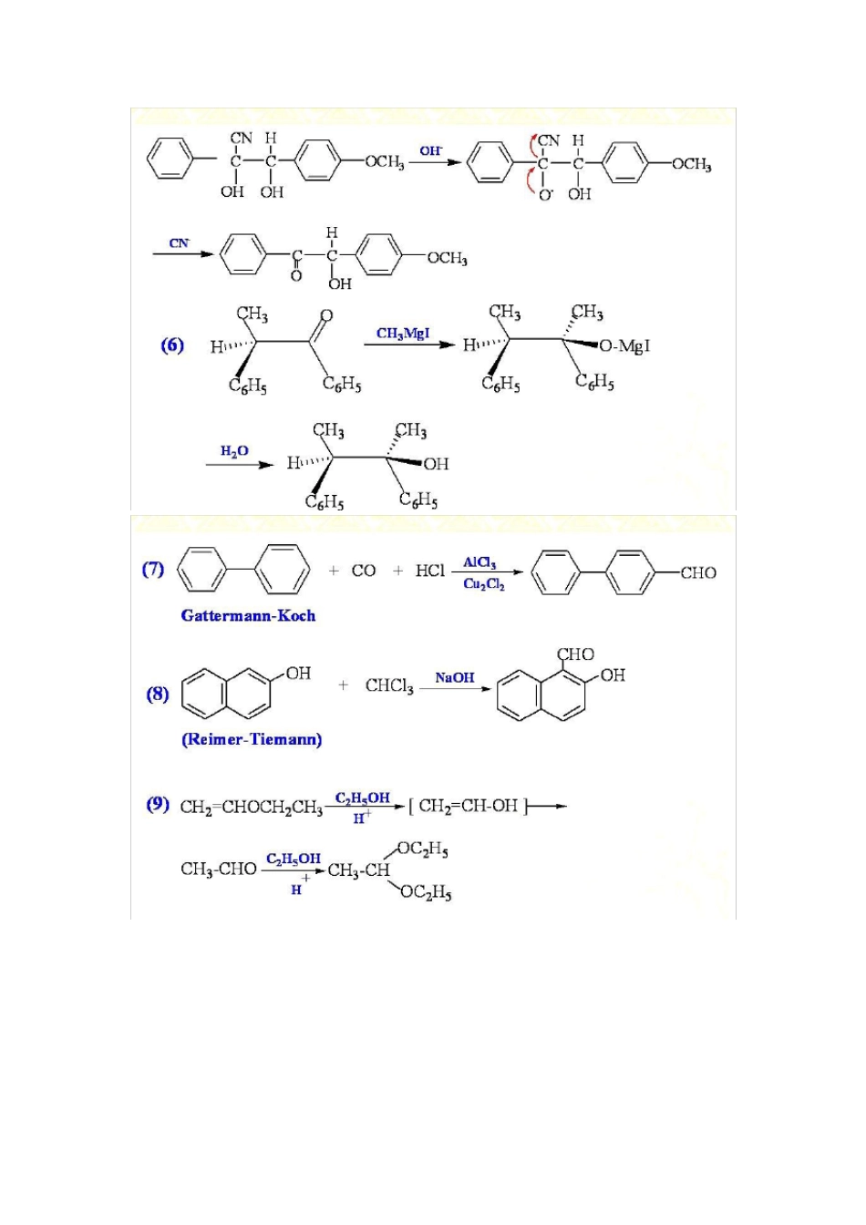 王积涛有机化学第三版答案第十一章醛和酮_第3页