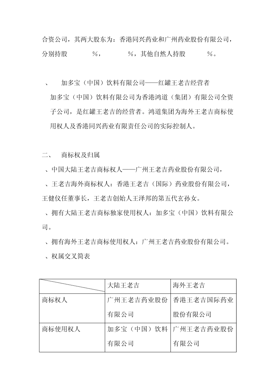 王老吉与加多宝商标大战分析_第2页