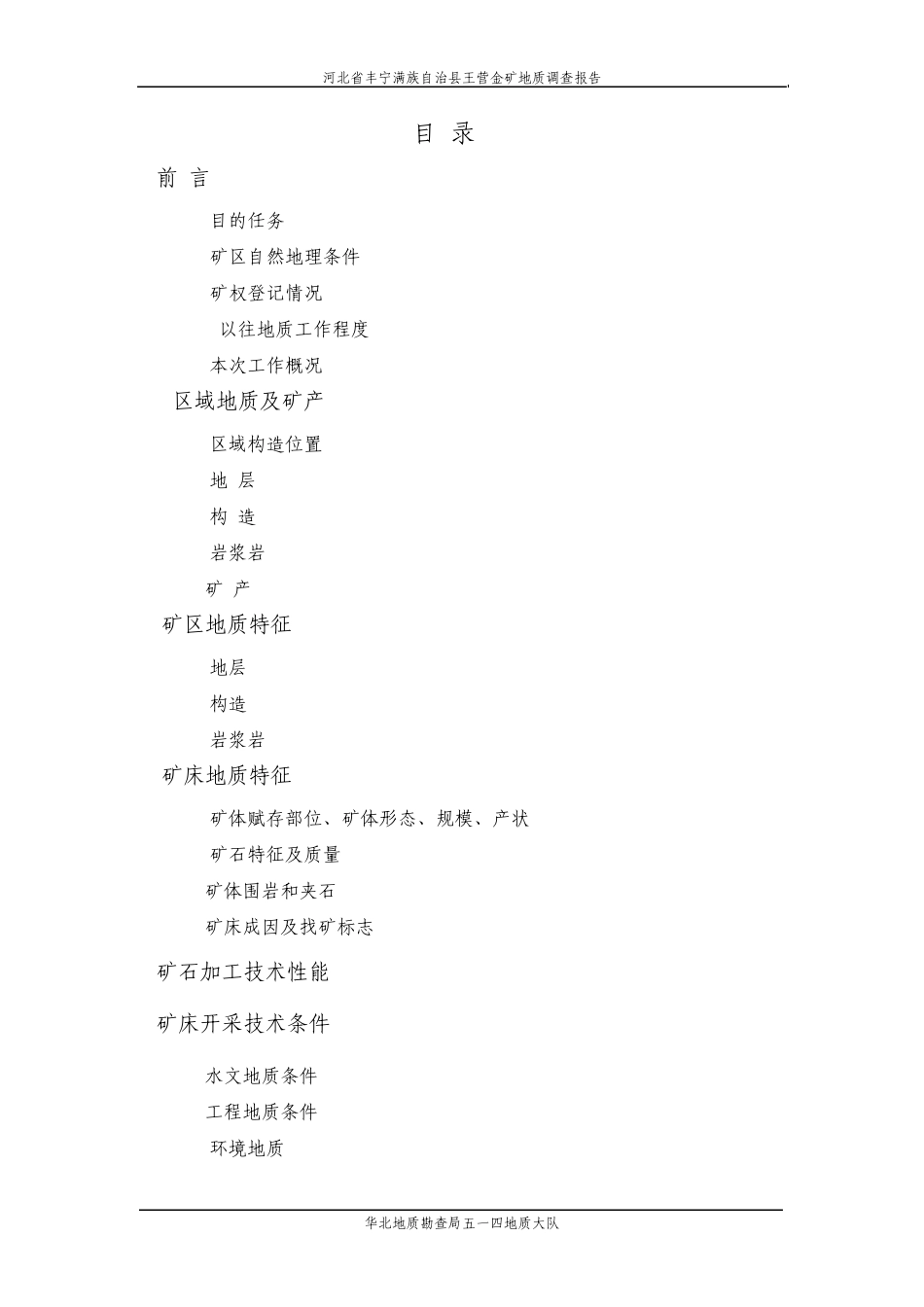 王营金矿地质调查报告_第3页