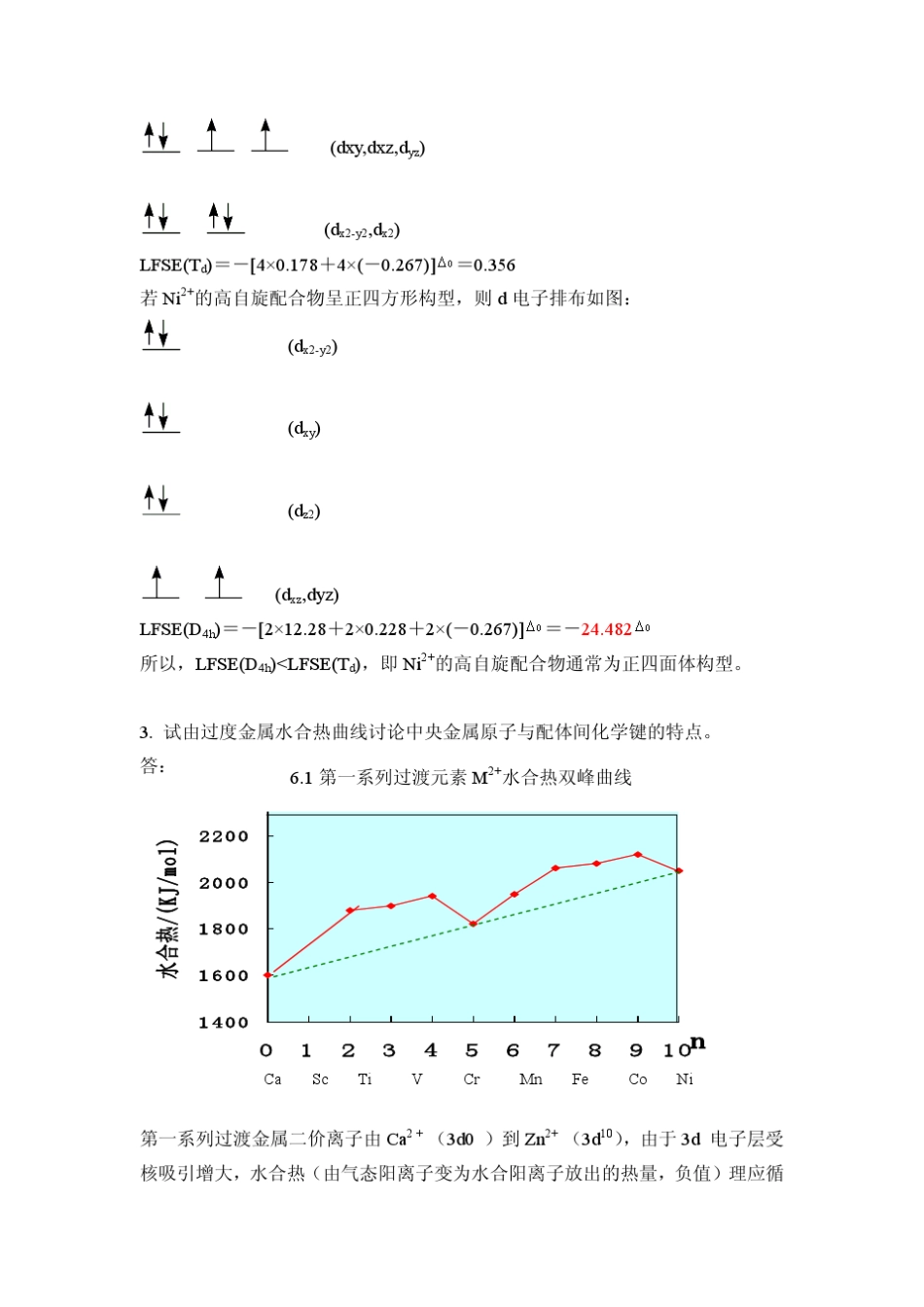 王顺荣编高教版社结构化学习题答案第6章_第2页