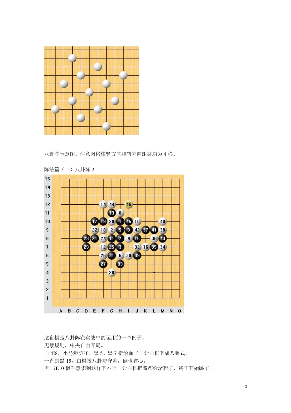 玩好五子棋11阵法篇(无禁手黑方必胜)_第2页