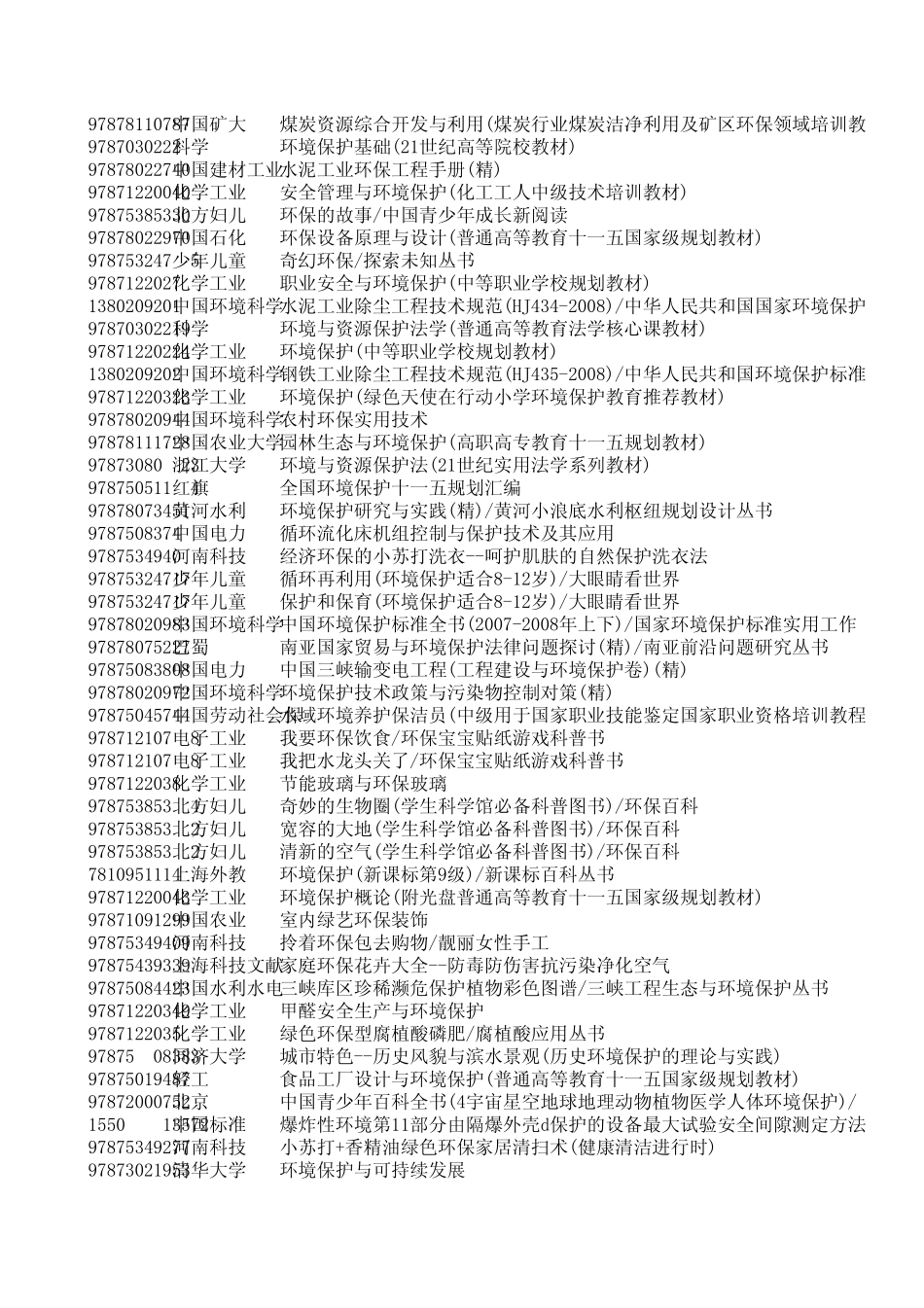 环境保护类书目_第3页