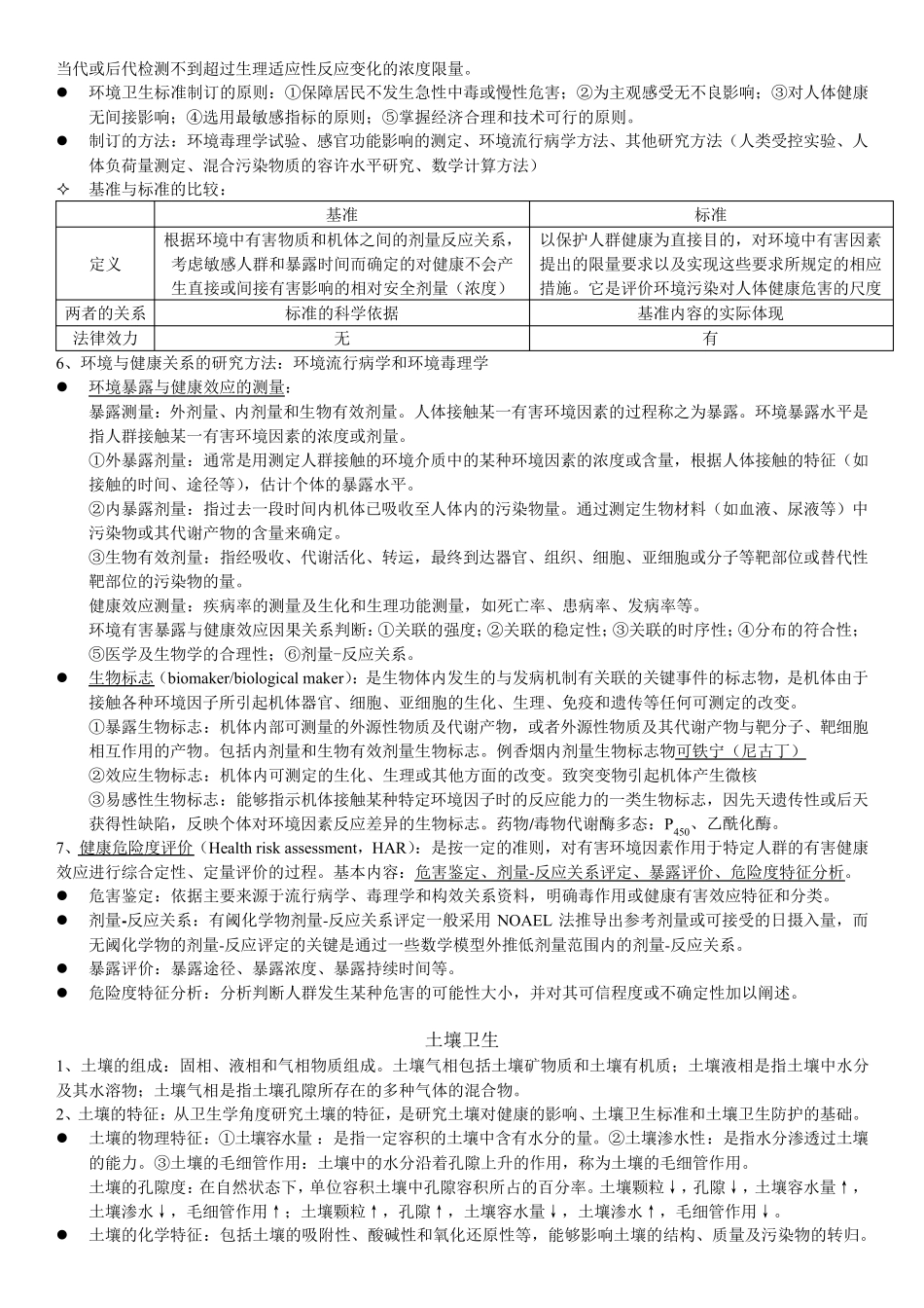 环境卫生学第7版考研复习笔记_第3页