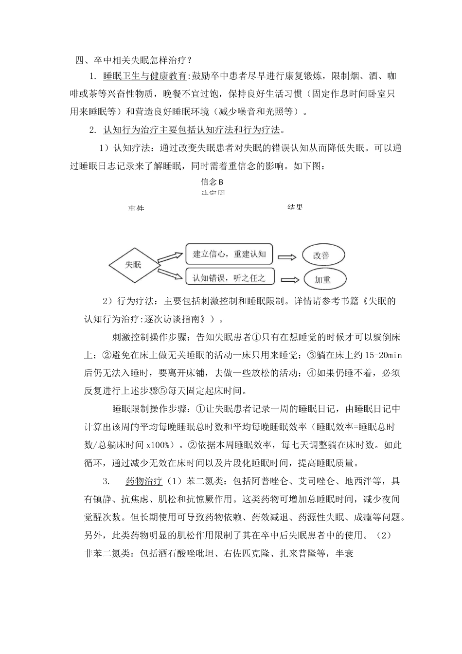 2020年脑卒中规范化诊治简明手册18.卒中后抑郁和睡眠障碍_第2页