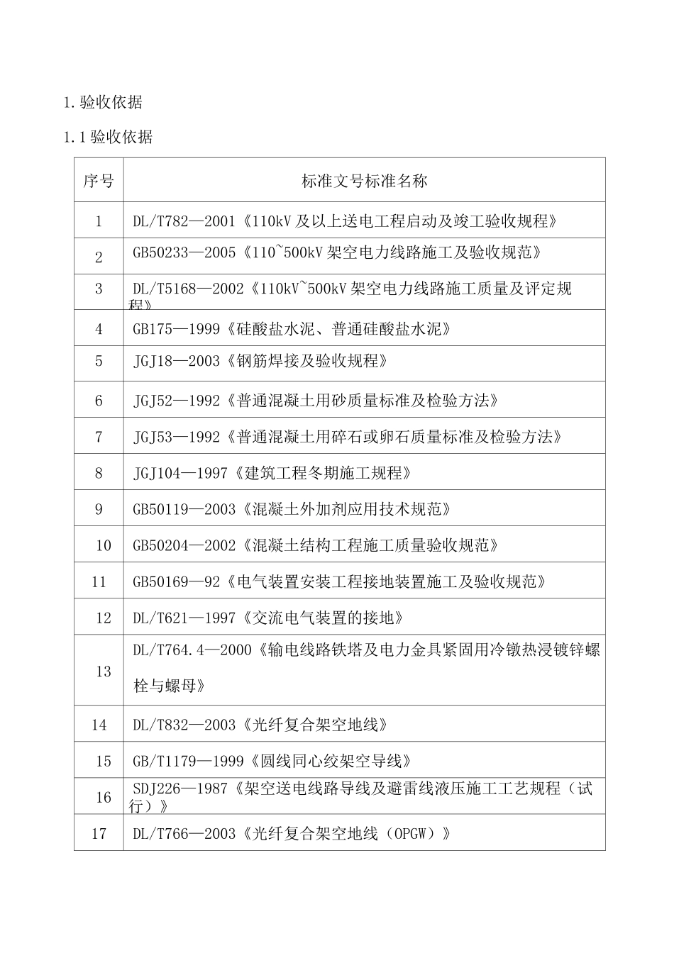 220kV输电线路工程竣工验收方案资料_第3页
