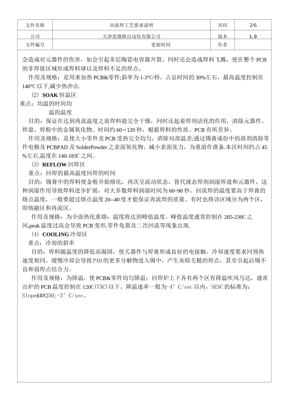 回流焊工艺要求_第2页