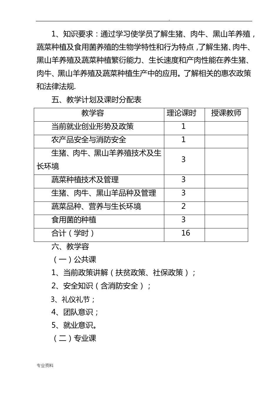 农村实用技术培训方案_第2页